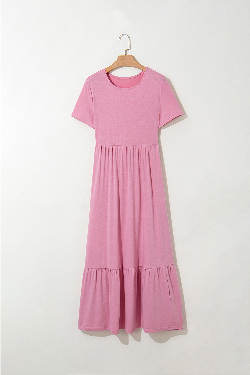 Nala T-shirt High Waist Pocketed Long Dress
