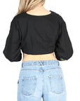 Artisanal Embroidered Torera 100% Cotton Black 604052