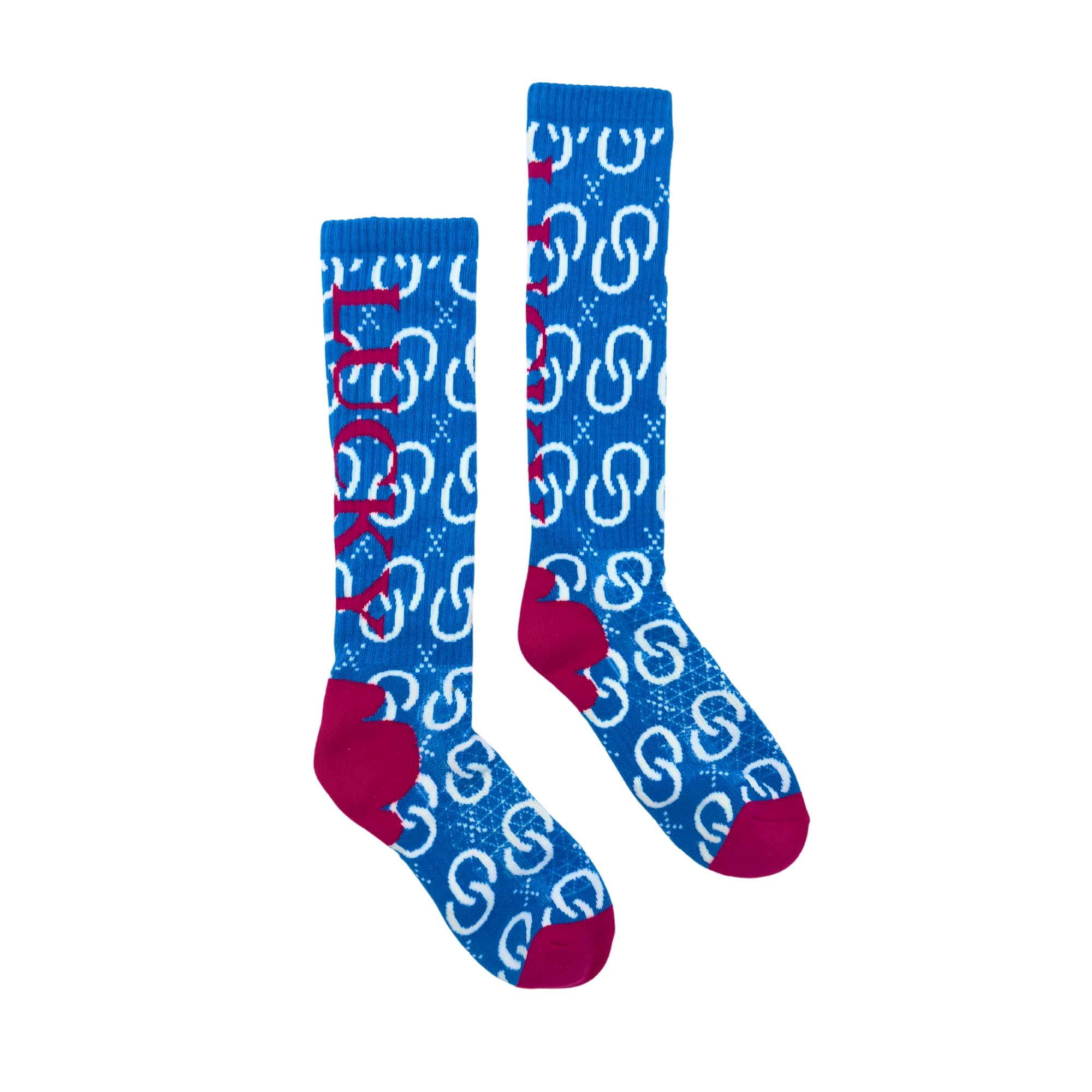 High Maintenance Cowgirl Sky Blue Performance Socks - Everest RanchHigh Maintenance Cowgirl Sky Blue Performance SocksWomen's Mid-Calf SocksLane Boots