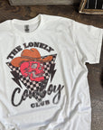 Lonely Cowboy Club TEE or CREWNECK