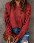 Aurora Patchwork Long Sleeve Top