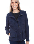 Women's Multi Pocket Jacket - 6261