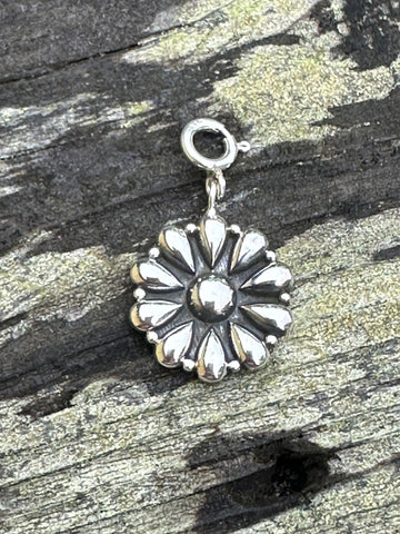 Sterling Silver Flower Charm