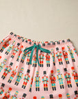 Christmas Nutcracker Top and Shorts Pajama Set