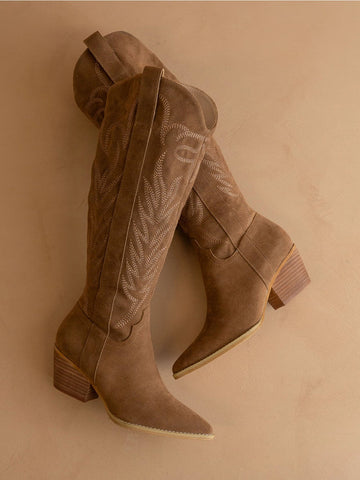 THE SAMARA BROWN WESTERN | BOOT