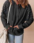 Sofia Stud Raglan Sleeve Hoodie