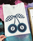 8 Ball Cherries TEE or CREWNECK