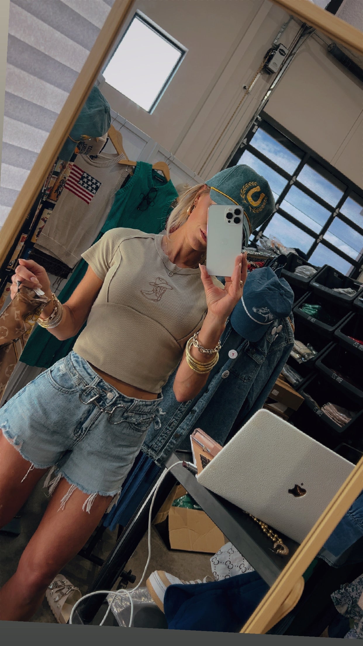 The Boot Scootin Basic Top