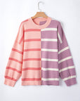 Araya Stripe Oversized Sweater
