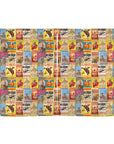 Vintage Rodeo Window Curtain 28"x40" (2-Piece) Made in America