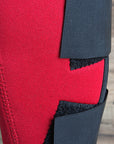 U-Hilason Western Horse Tack Neoprene Knee Leg Medicine Boots Red