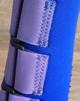 Medium Hilason Western Horse Tack 4 In 1 Horse Leg Combo Boots Blue