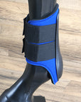 Medium Hilason Western Horse Tack Protective Pvc Ankle Leg Boot Blue