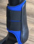 Medium Hilason Western Horse Tack Protective Pvc Ankle Leg Boot Blue