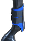 Medium Hilason Western Horse Tack Protective Pvc Ankle Leg Boot Blue