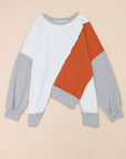 Colorblock Long Sleeve Top