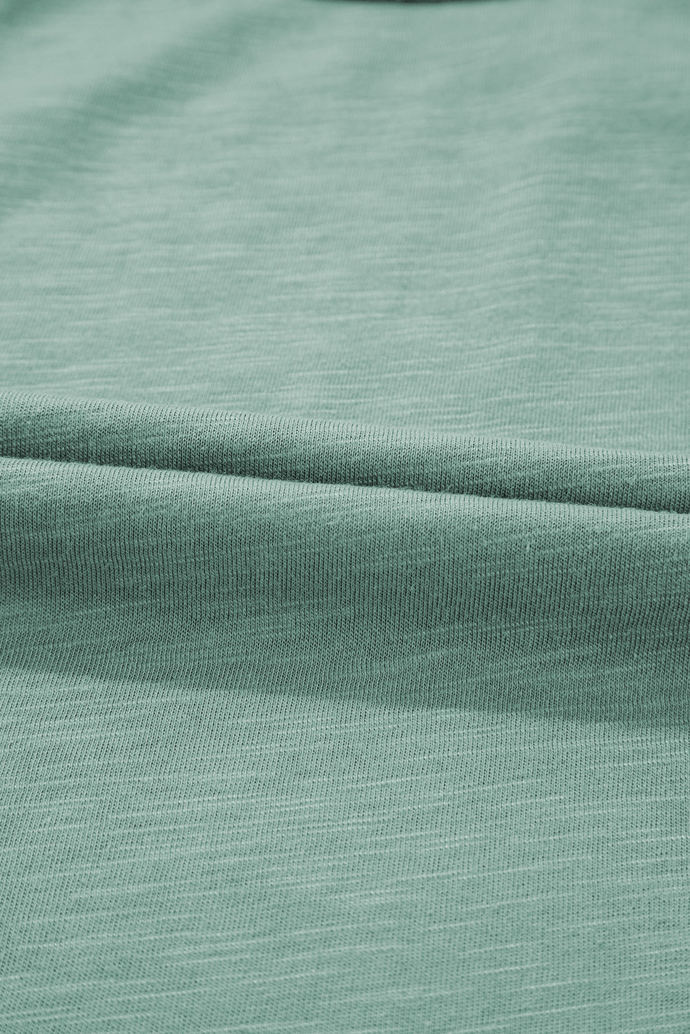 Metallic Contrast Trim Scoop Neck Tank Top