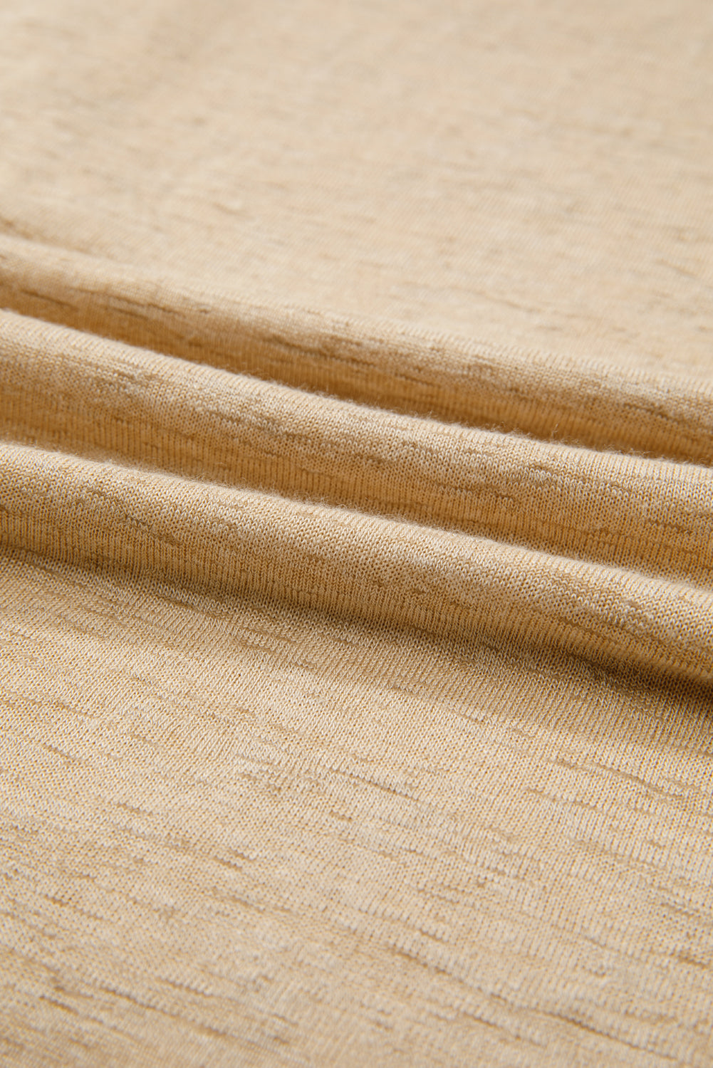 Solid Open-Front Buttoned Cardigan