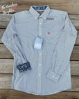 Ariat Men's Kingsley Wrinkle Free Classic Fit Shirt