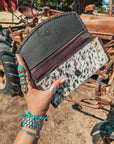 The Elva (Brown Leather) Wallet a Haute Southern Hyde by Beth Marie Exclusive