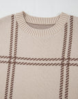 Madison Knitted Drop Shoulder Sweater