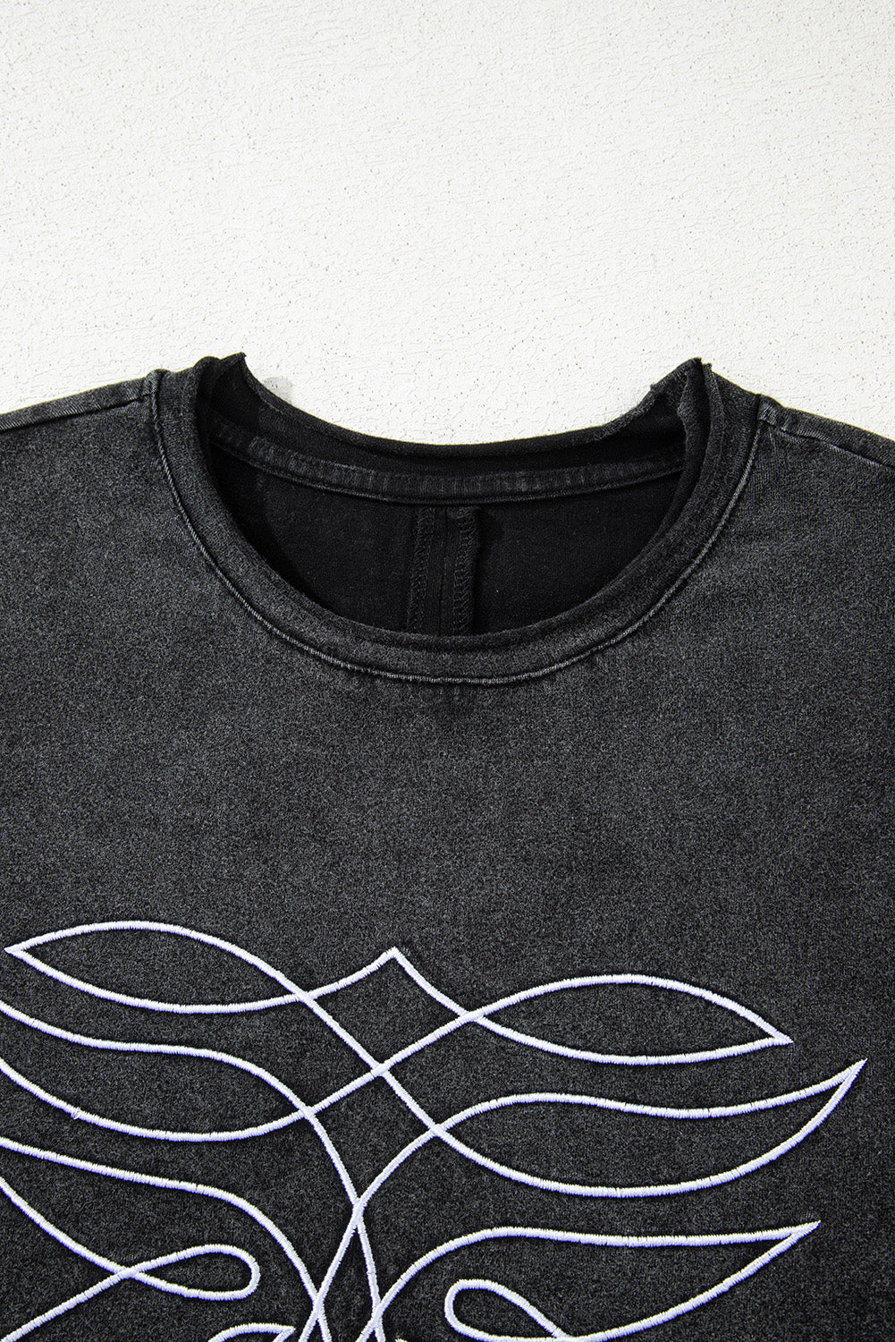 Western Floral Mineral Wash T-Shirt