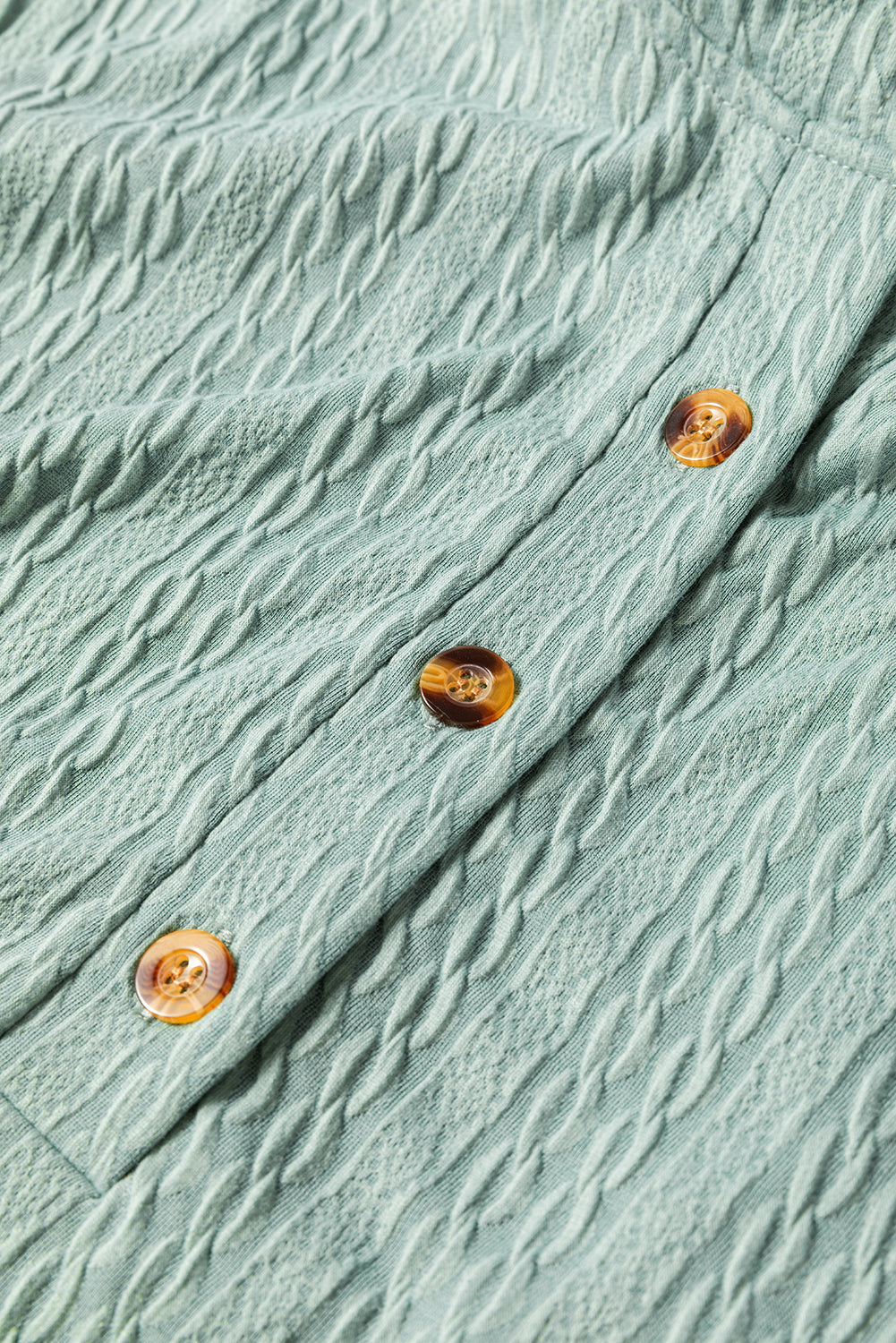 Mandy Textured Drawstring Hooded Long Sleeve Top