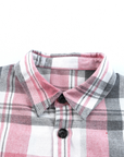 Plaid Patch Pocket Buttoned Shirt