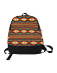 Orange Aztec Backpack