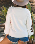 Mabel Flower Sweater