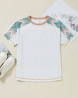 Wrenlee Raglan Sleeve Knitted Top