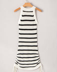 Azari Stripe Knitted Sleeveless Dress