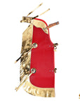 Hilason Junior Youth Bull Riding Pro Rodeo Leather Protective Vest Chaps