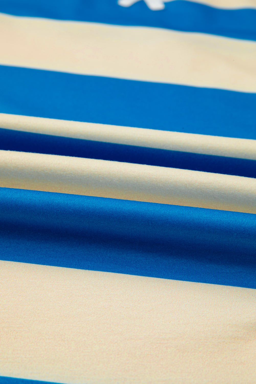 Plus Size Stripe Floral Colorblock Drop Shoulder Top