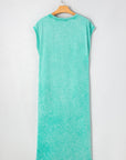 Eloise Mineral Wash Pocketed T-shirt Long Dress