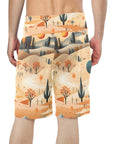 Southwestern Desert Men's Beach Board Shorts