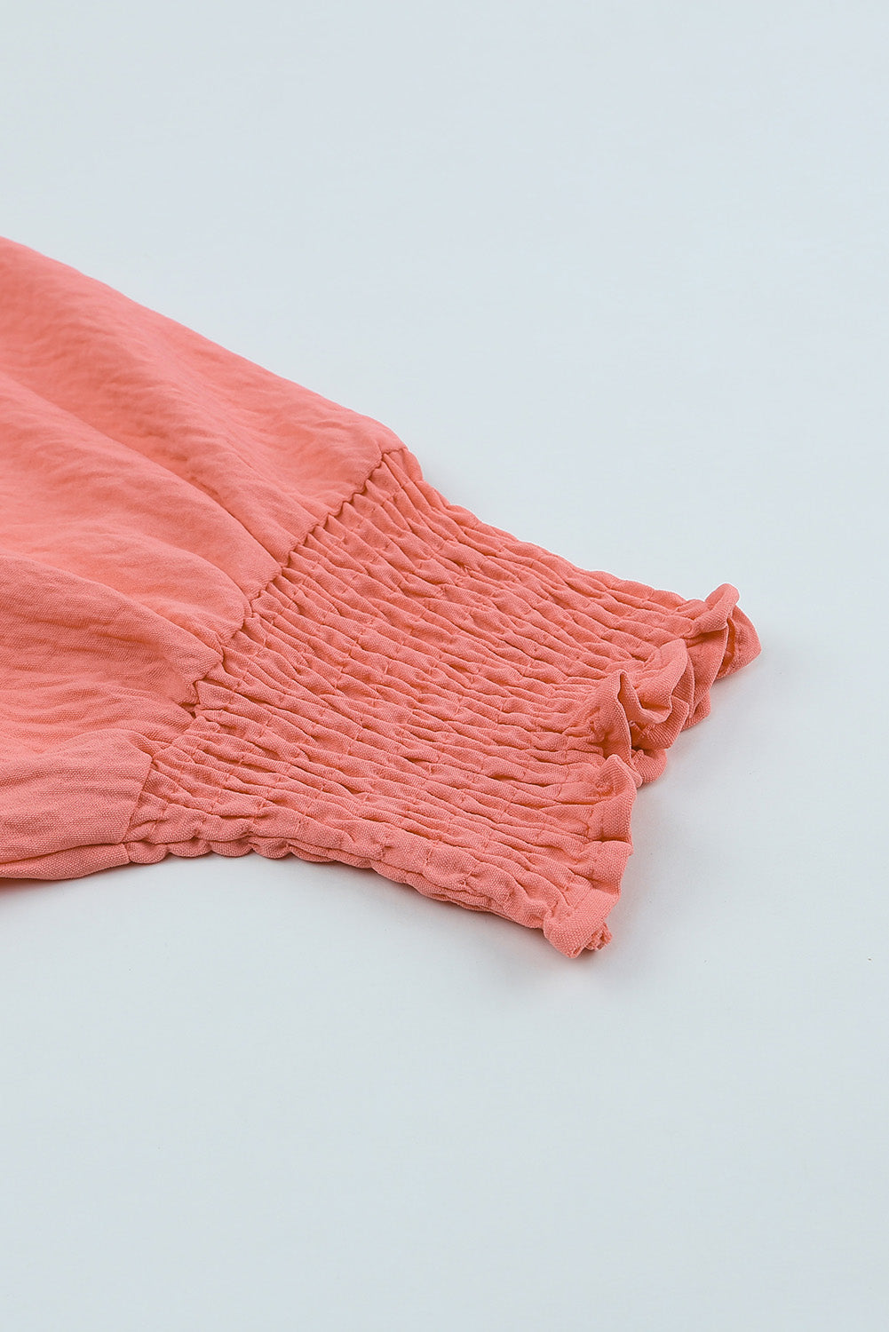Alessia Smocked Wrist Shift Top
