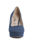 The Denim Block Heel