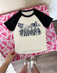 Cowboy Scene Baby Tee