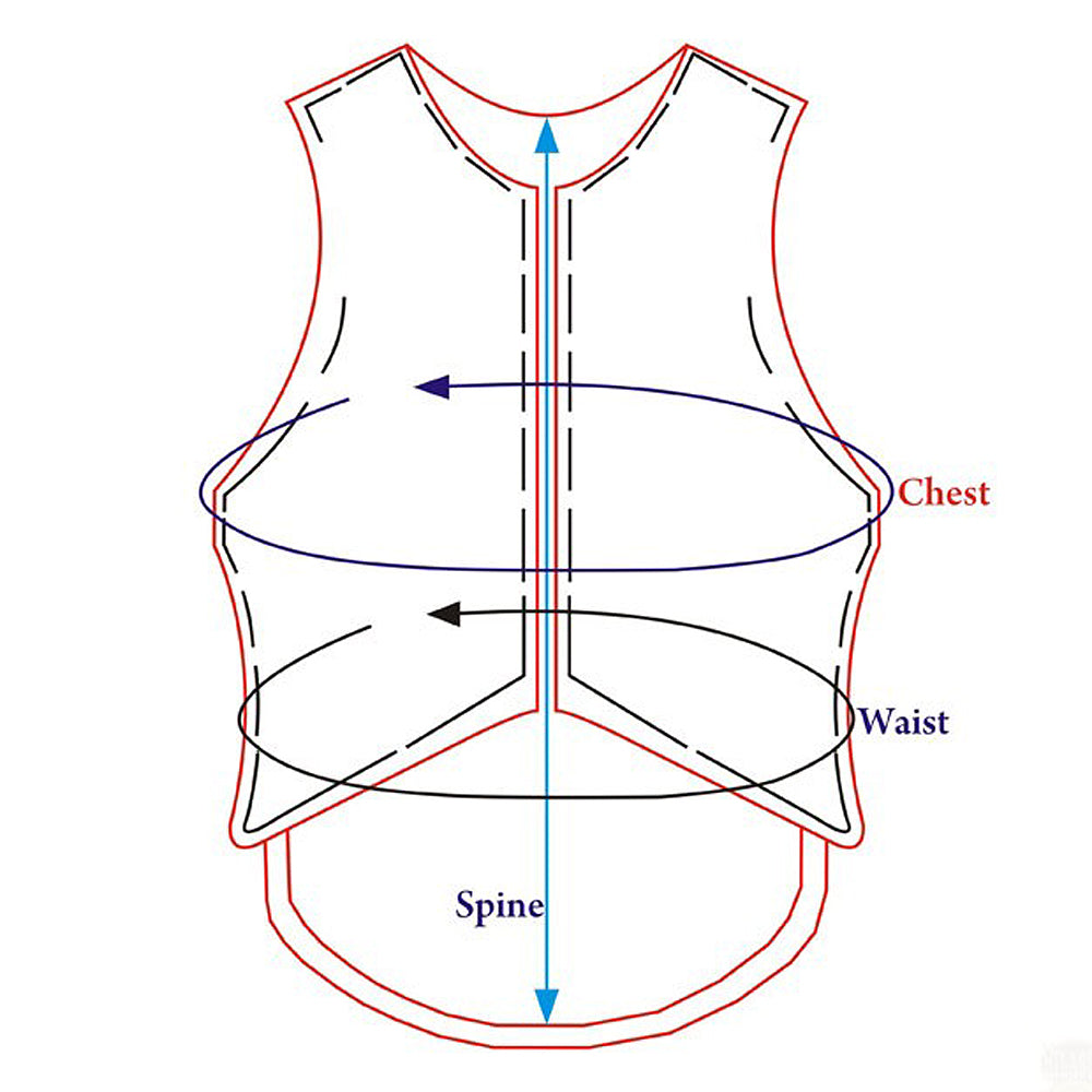 Equestrian Horse Vest Safety Protective Adult Eventing Tan Hilason