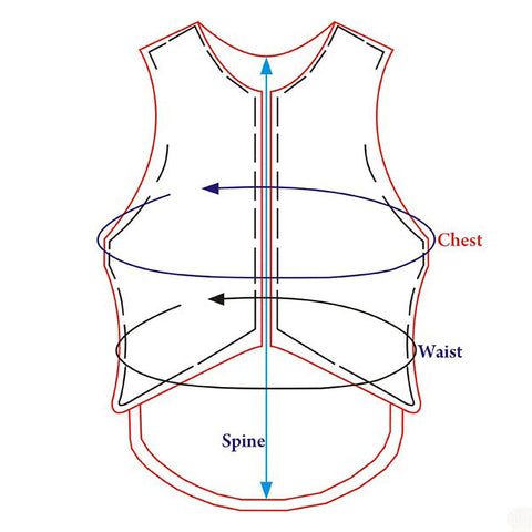 Equestrian Horse Vest Safety Protective Adult Eventing Tan Hilason