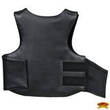 Hilason Kids Junior Youth Horse Riding Pro Rodeo Leather Protective Vest