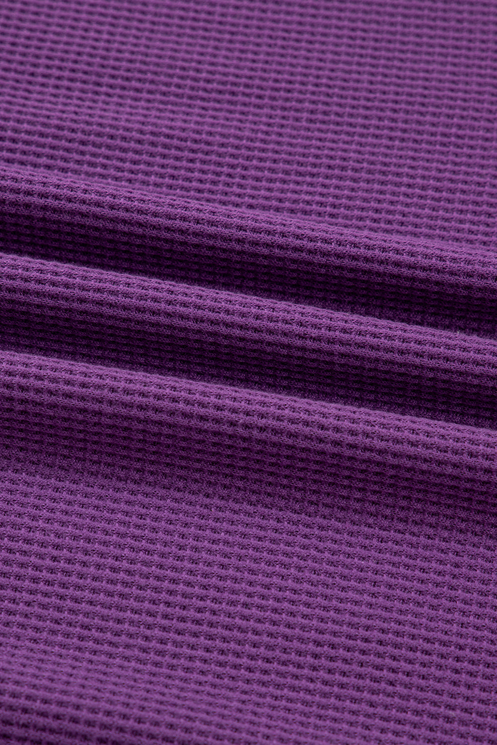 Solid Ribbed Raw Seam Patchwork Drop Shoulder Sweatshirt