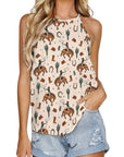 Rodeo Cowboy Western Tank Top