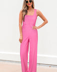 Scarlett Wide Leg Loose Jumpsuit