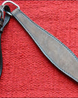 HILASON Western Horse Headstall Breast Collar Set Tack Genuine American Leather Plain Rough Out Dark Brown