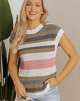 Selah Eyelet Knit Short Sleeve Sweater