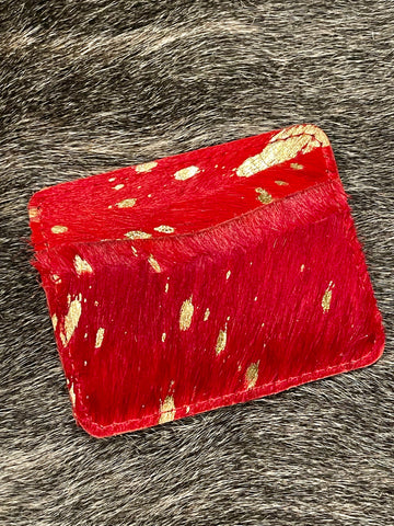 Cowhide Card Wallet