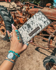 The Elva (Brown Leather) Wallet a Haute Southern Hyde by Beth Marie Exclusive