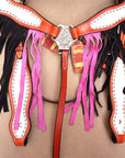 Hilason Western Horse Headstall & Breast Collar American Leather Tan